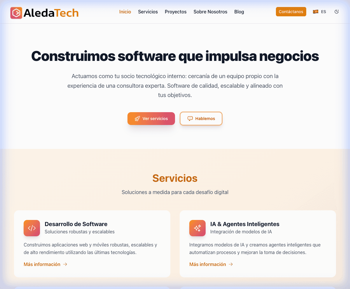Captura de AledaTech